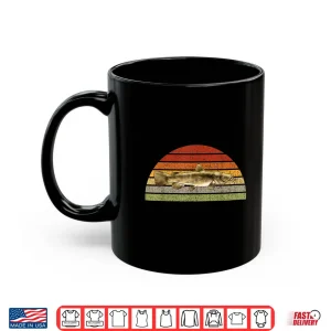 Mug Flathead Catfish Fishing Graphic Retro Freshwater Fish Gift Shirt