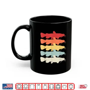 Mug Flathead Catfish Fishing Retro Vintage Freshwater Gift Shirt