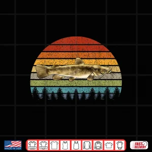 Flathead Catfish Fishing Retro Graphic Freshwater Fish Gift Shirt 4 Design Flathead Catfish Fishing Retro Graphic Freshwater Fish Gift Shirt