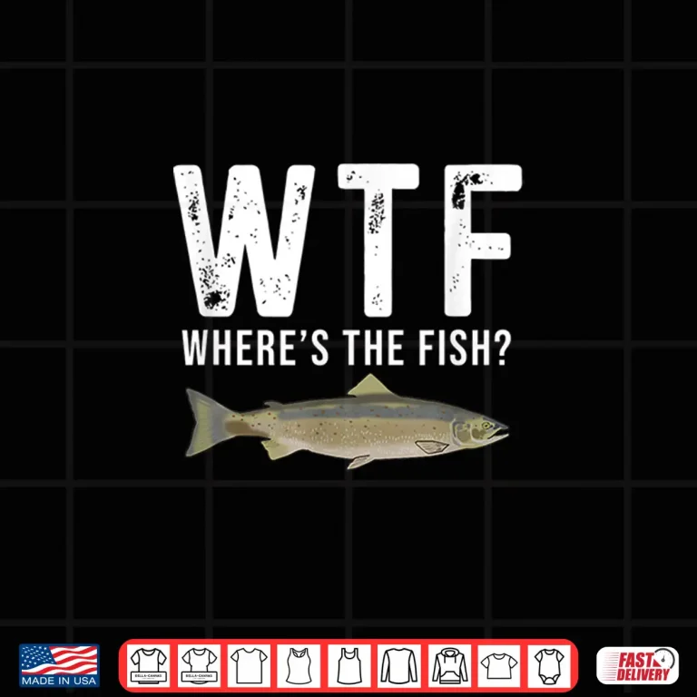 Design Funny Salmon Fishing Freshwater Fish Angler Gift Shirt