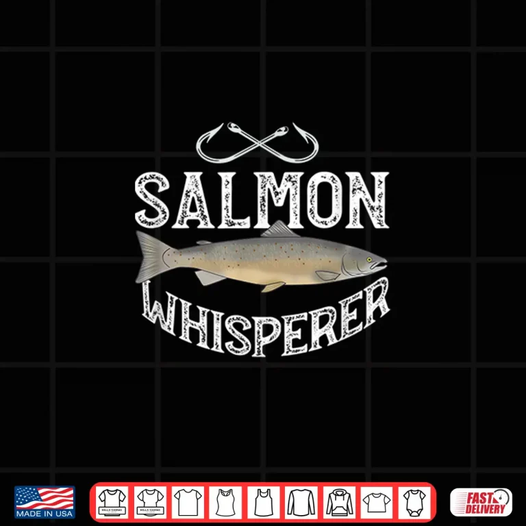 Design Funny Salmon Fishing Freshwater Saltwater Fish Gift Shirt