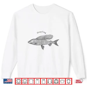 Sweatshirt Grayling Fish Shirt Freshwater Salmon Family