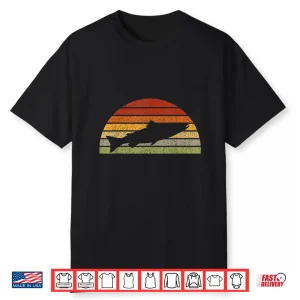 Salmon Fishing Retro Freshwater Saltwater Fish Vintage Gift Shirt