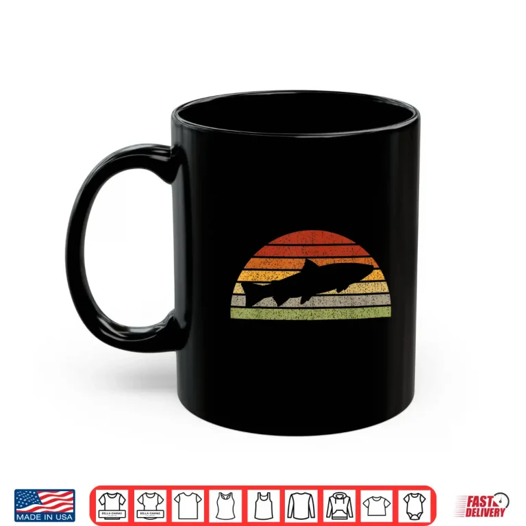 Mug Steelhead Fishing Trout Salt Freshwater Fish Retro Gift Shirt