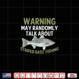 Design Striped Bass Shirt Freshwater Fishing Men Women Kids