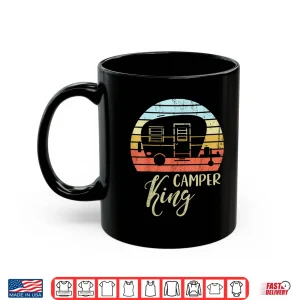 Mug Camper King Classy Sassy Smart Assy Matching Couple Camping Shirt