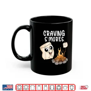 Mug Funny Smores Cute Marshmallow Kids Camping Happy Glamping Shirt