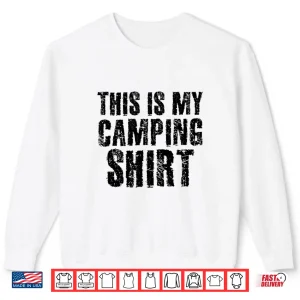 Sweatshirt THIS IS MY CAMPING Funny Camper Glamper Gift Idea Shirt