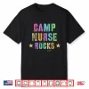 Camp Nurse Rocks Funny Health Care Camping Medical Crew Shirt