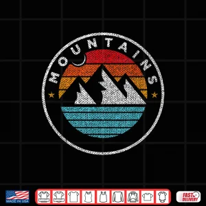 Design Camper Happy Summer Camp Camping Mountains Funny Glamping Shirt