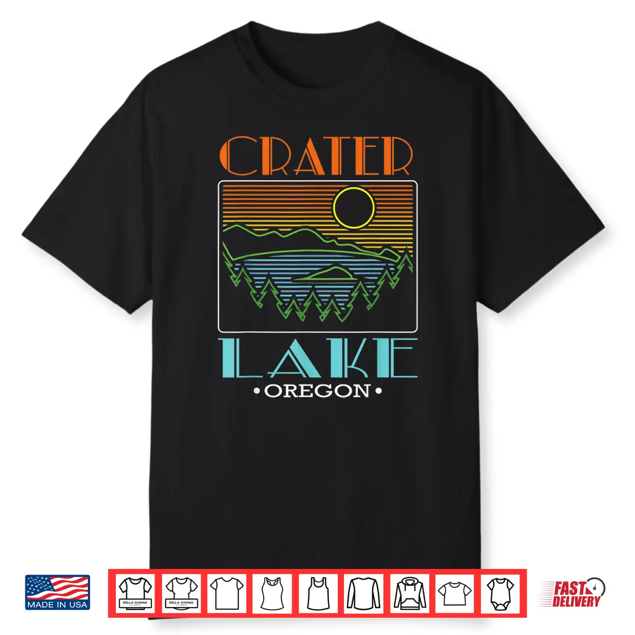 Crater Lake Oregon National Park Est. 1902 Retro Crater Lake Shirt Crater Lake Oregon National Park Est. 1902 Retro Crater Lake Shirt