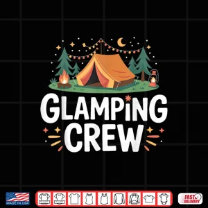 Cool Glamping Art For Men Women Tent Camper Glamper Glamping Shirt 4 Design Cool Glamping Art for Men Women Tent Camper Glamper Glamping Shirt