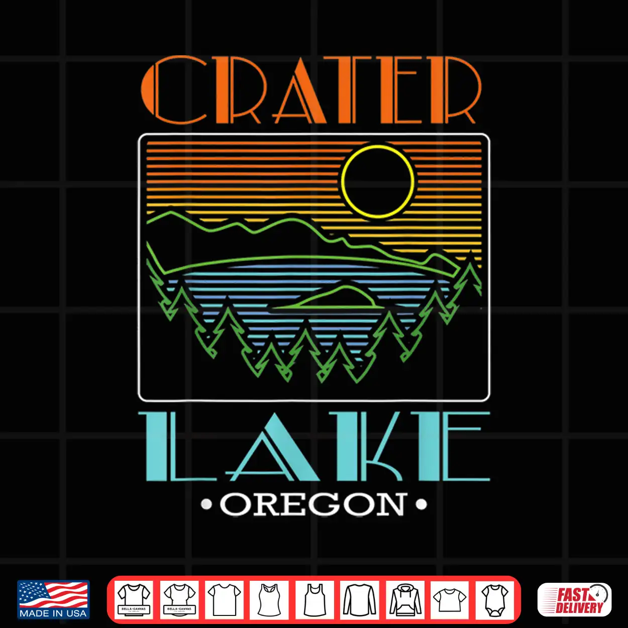 Crater Lake Oregon National Park Est. 1902 Retro Crater Lake Shirt Crater Lake Oregon National Park Est. 1902 Retro Crater Lake Shirt