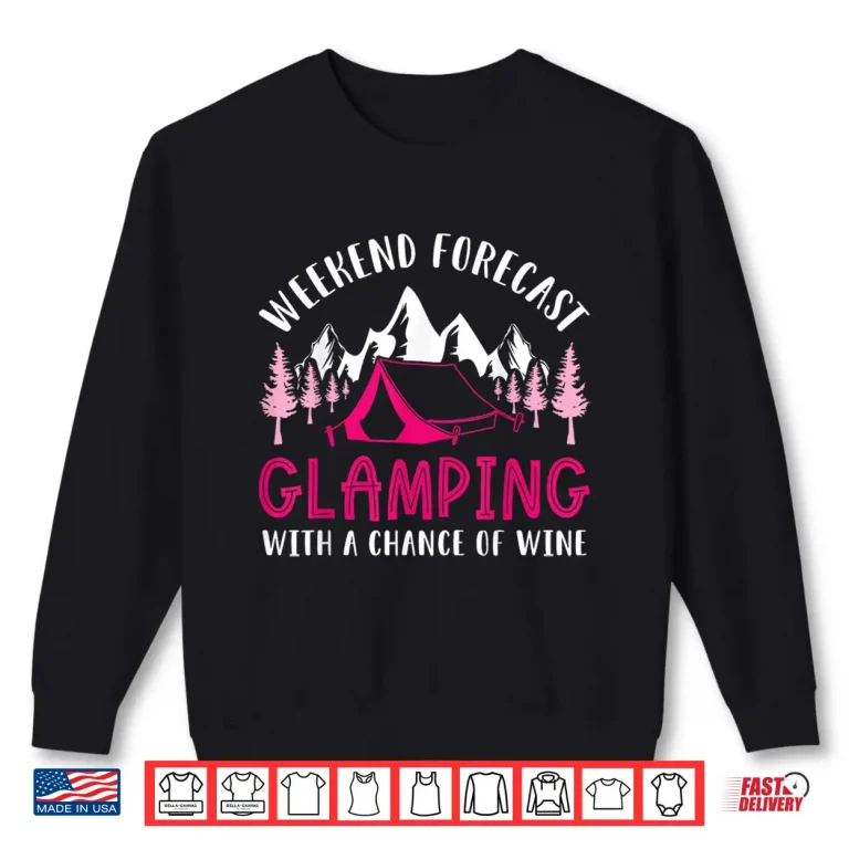 Sweatshirt Funny Glamper Camping Shirt