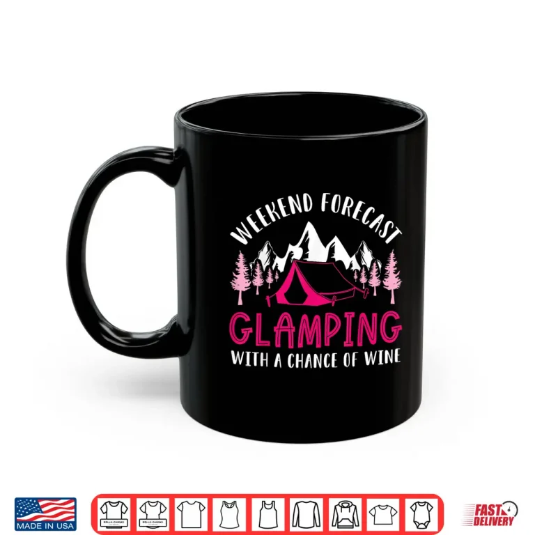Mug Funny Glamper Camping Shirt