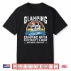 Glamping Definition Glamper Women Wine Funny Camping Rv Gift Shirt