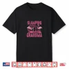 Glamping Grandma Cute Camping Rv Flamingos Shirt