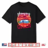 Glamping Queen Funny Glamping Shirt For Women Glamper Shirt