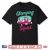 Glamping Squad Cute Popup Camper Gift Glamping Shirt