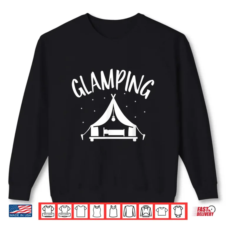 Sweatshirt Glamping camping tent Shirt
