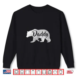 Sweatshirt Mens Daddy Bear Long Sleeve Camping Shirt