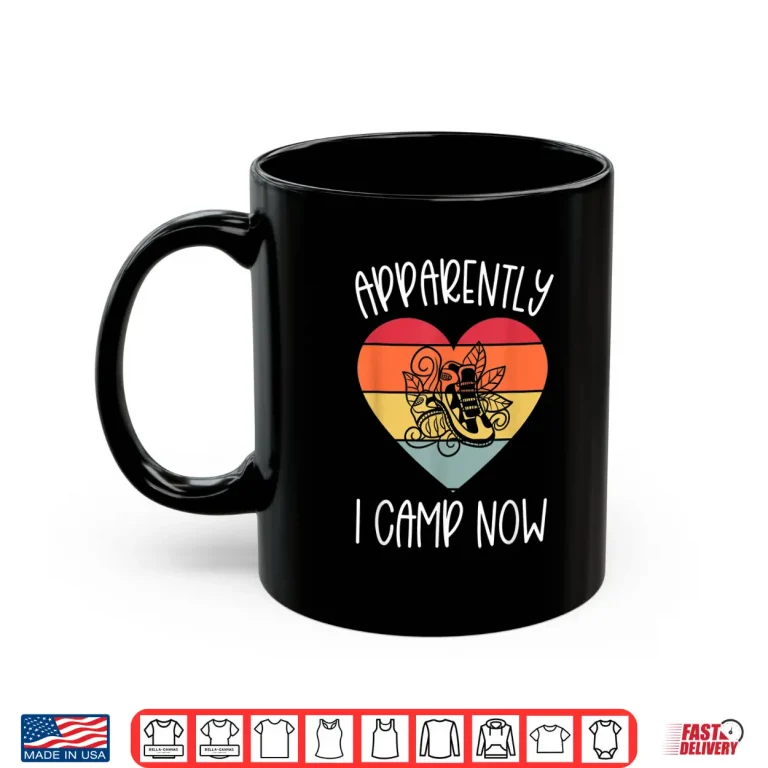 Mug Childrens Glamping Gear Girls Camping Stuff Hiking Women Shirt