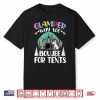 Glamper Way Too Boujee For Tents Glamping Tent Camping Shirt