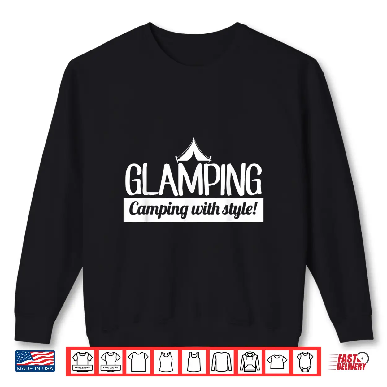 Glamping Camping In Style Hiking Adventure Nature Gift Shirt Glamping Camping In Style Hiking Adventure Nature Gift Shirt
