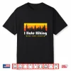Indoorsy Glamping Introvert Homebody I Hate Hiking Bugs Shirt