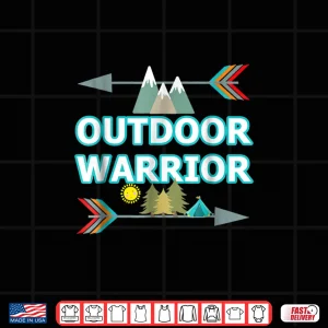 Design Outdoor Warrior Shirt Camper Arrows Outdoor Glamper Shirt