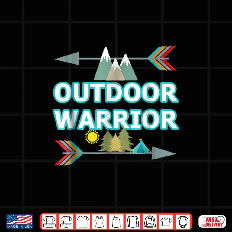 Design Outdoor Warrior Shirt Camper Arrows Outdoor Glamper Shirt