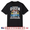 Camper Queen Life Is Better Campground Funny Camping Rv Gift Shirt