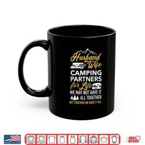 Husband And Wife Camping Partners For Life Rv Trailer Shirt 3 Mug Husband and wife camping partners for life RV trailer Shirt