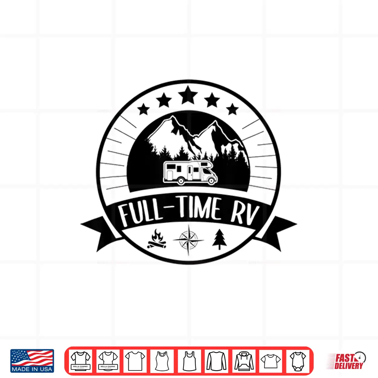 Full Time Rv Life Shirt Full Time Rv Life Shirt