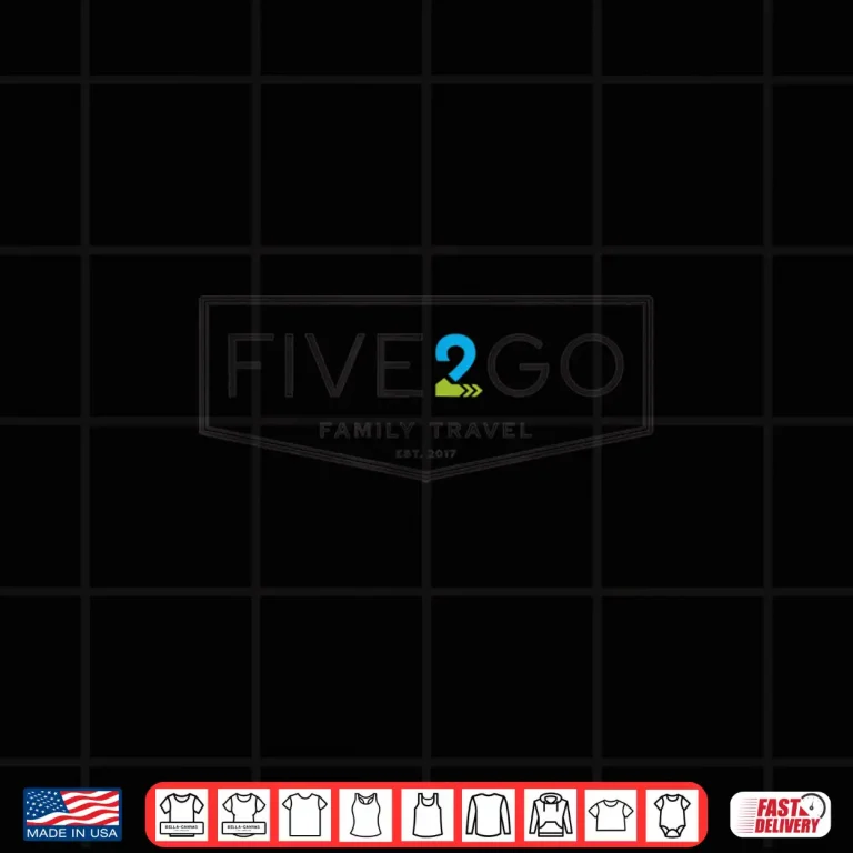 Design NEW FIVE2GO LOGO Black Shirt