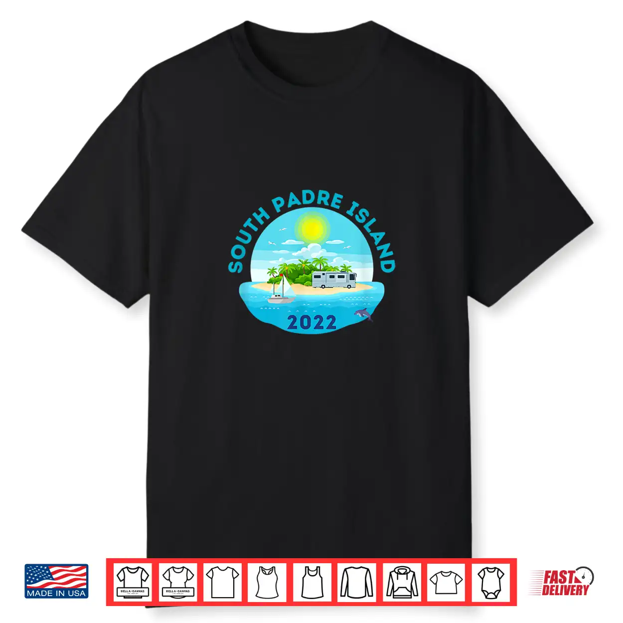 South Padre Island Rv Life 2022 Bus Shirt South Padre Island Rv Life 2022 Bus Shirt