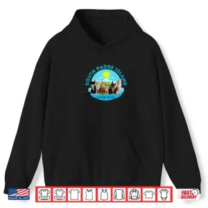Hoodie South Padre Island Cats Rule Shirt