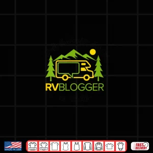 Design Shift Control Escape to RV Life RVBlogger Shirt