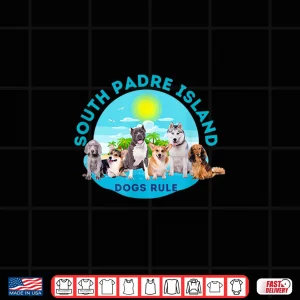 Design South Padre Island Dogs Rule Shirt