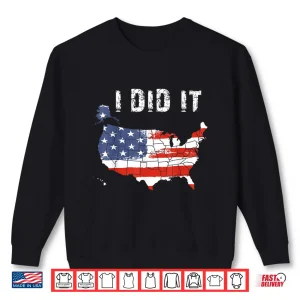 Sweatshirt Visited All 50 States Map Traveling RV Van Life Roadtrip Shirt