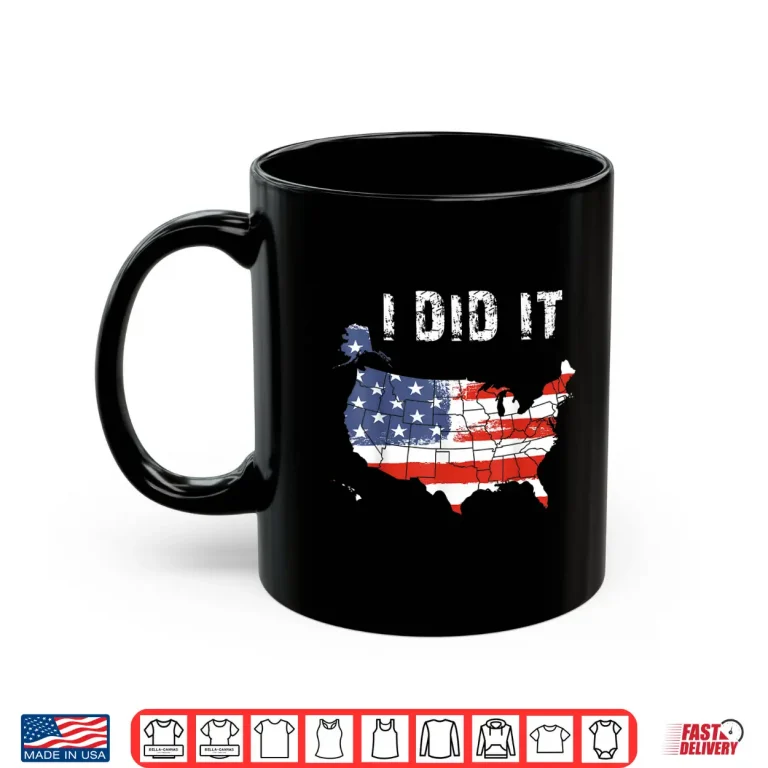 Mug Visited All 50 States Map Traveling RV Van Life Roadtrip Shirt