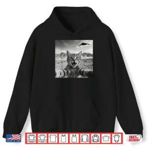 B 2 Bomber Stealth Flyover Usa Ufo Aircraft Funny Cat Selfie Shirt 1 Hoodie B 2 Bomber Stealth Flyover USA UFO Aircraft Funny Cat Selfie Shirt
