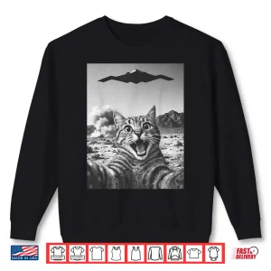 Sweatshirt Cat Selfie Funny Operation Epic Fury Cat Meme Shirt