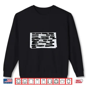 Sweatshirt Everything is Fine Trust Your Government Humorous Design Shirt
