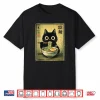 Kawaii Ramen Cat Vintage Japanese Funny Retro Anime Noodle Shirt