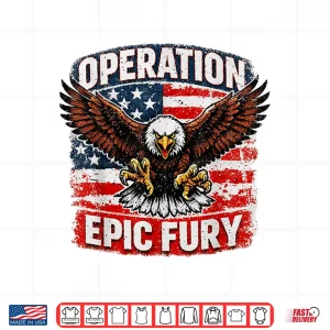 Design Operation Epic Fury Graphic Shirt