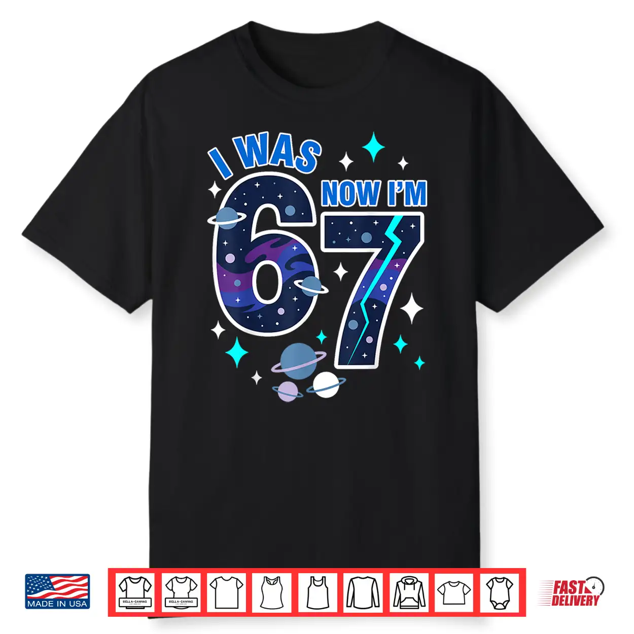 Kids I Was 6 Now I’M 7 Boy 6 7 Birthday Shirt Kids I Was 6 Now I’M 7 Boy 6 7 Birthday Shirt