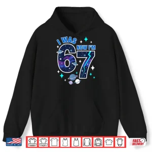 Kids I Was 6 Now I'M 7 Boy 6 7 Birthday Shirt 1 Hoodie Kids I was 6 Now Im 7 Boy 6 7 Birthday Shirt