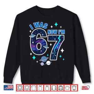 Kids I Was 6 Now I'M 7 Boy 6 7 Birthday Shirt 2 Sweatshirt Kids I was 6 Now Im 7 Boy 6 7 Birthday Shirt