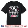 Promoted To Great Grandma 2026 Shirt